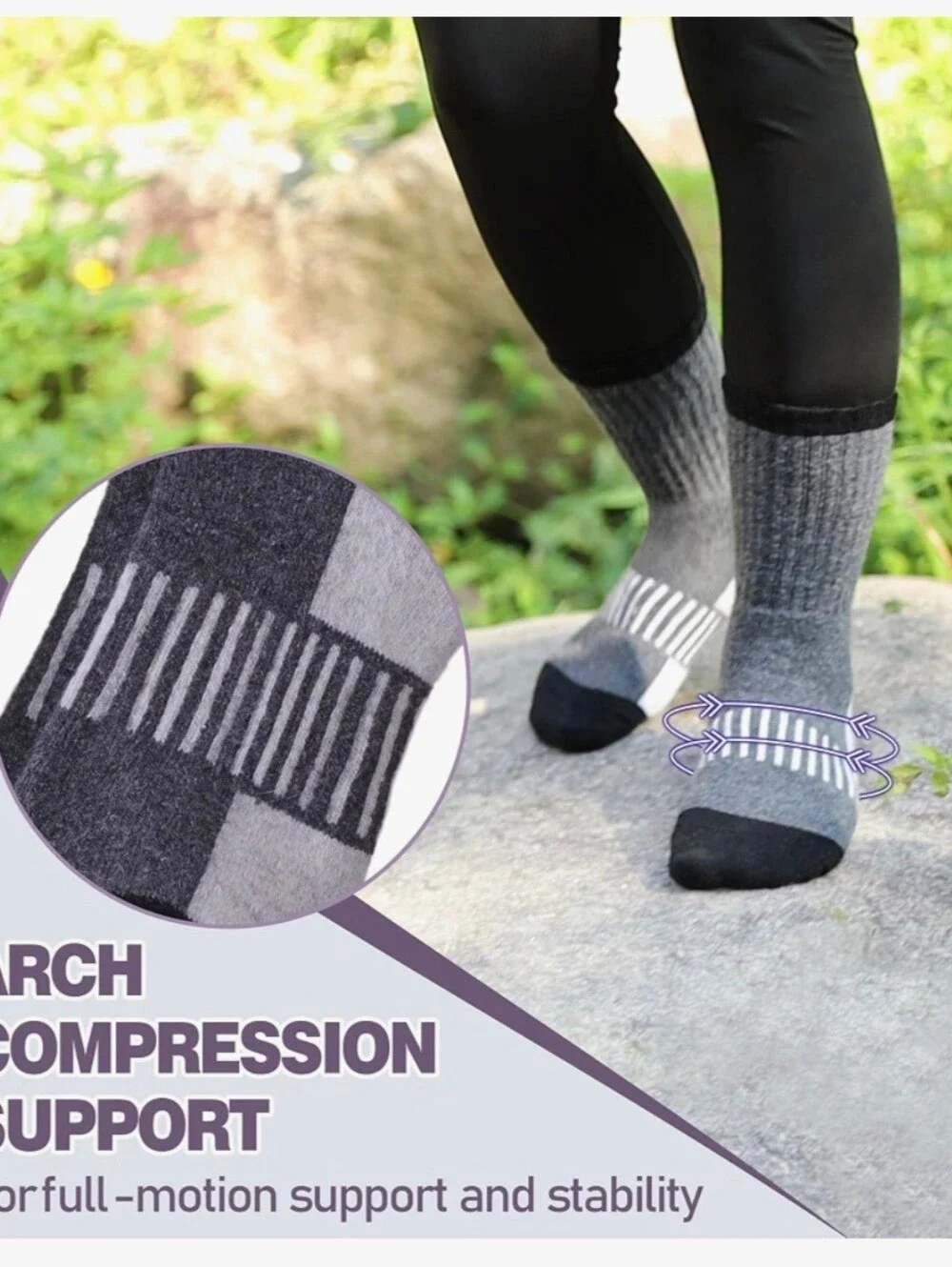 Merino Wool Blend Women's 3pk of Sport Socks